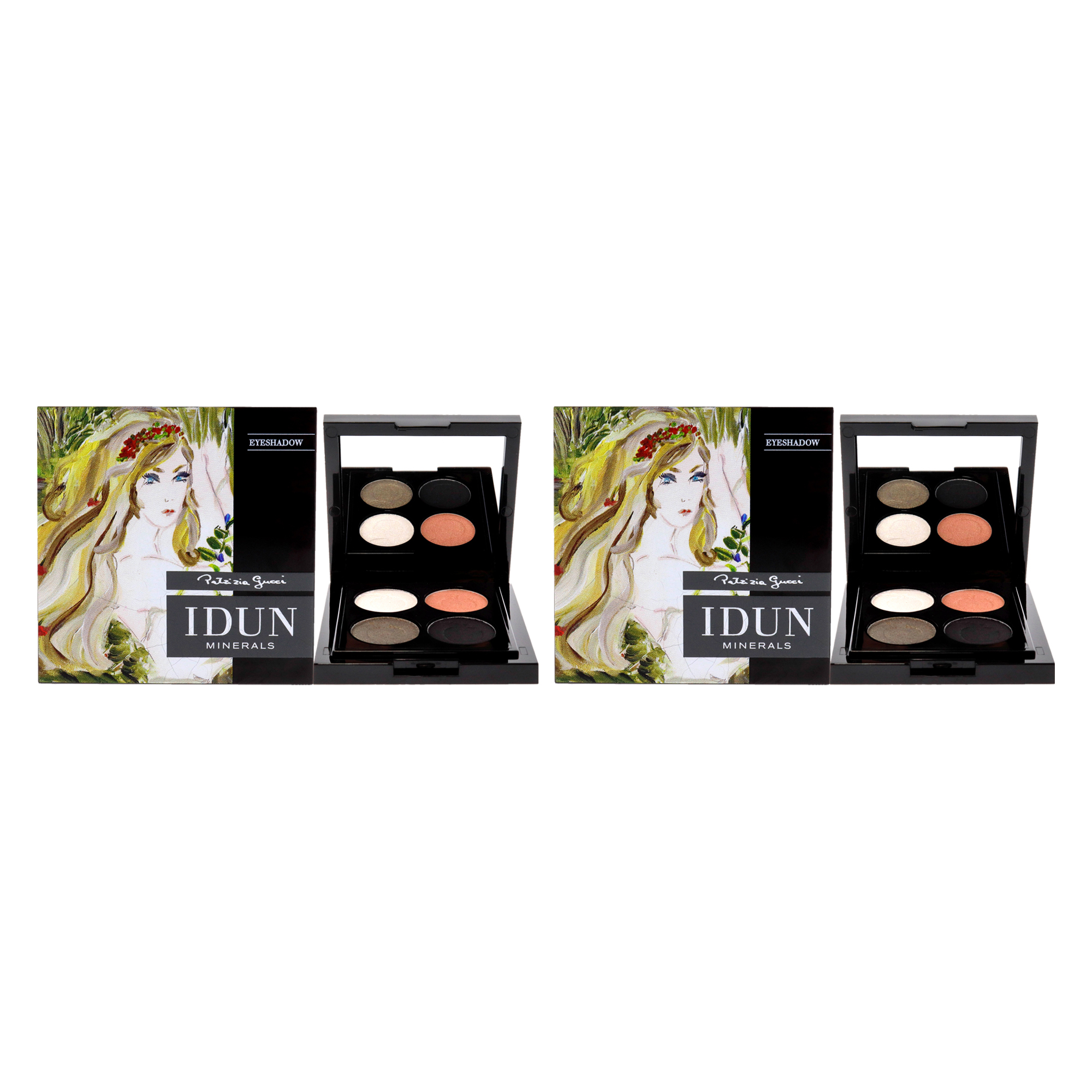 Paleta De Sombras De Ojos Idun Minerals Vitsippa 4 X 0,8 G Para Mujer - Venta Internacional.