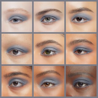 Foto 4 | Sombra De Ojos Pure Ziva, Azul Marino, Gris, Gris, Plata Mate, Opaca - Venta Internacional.