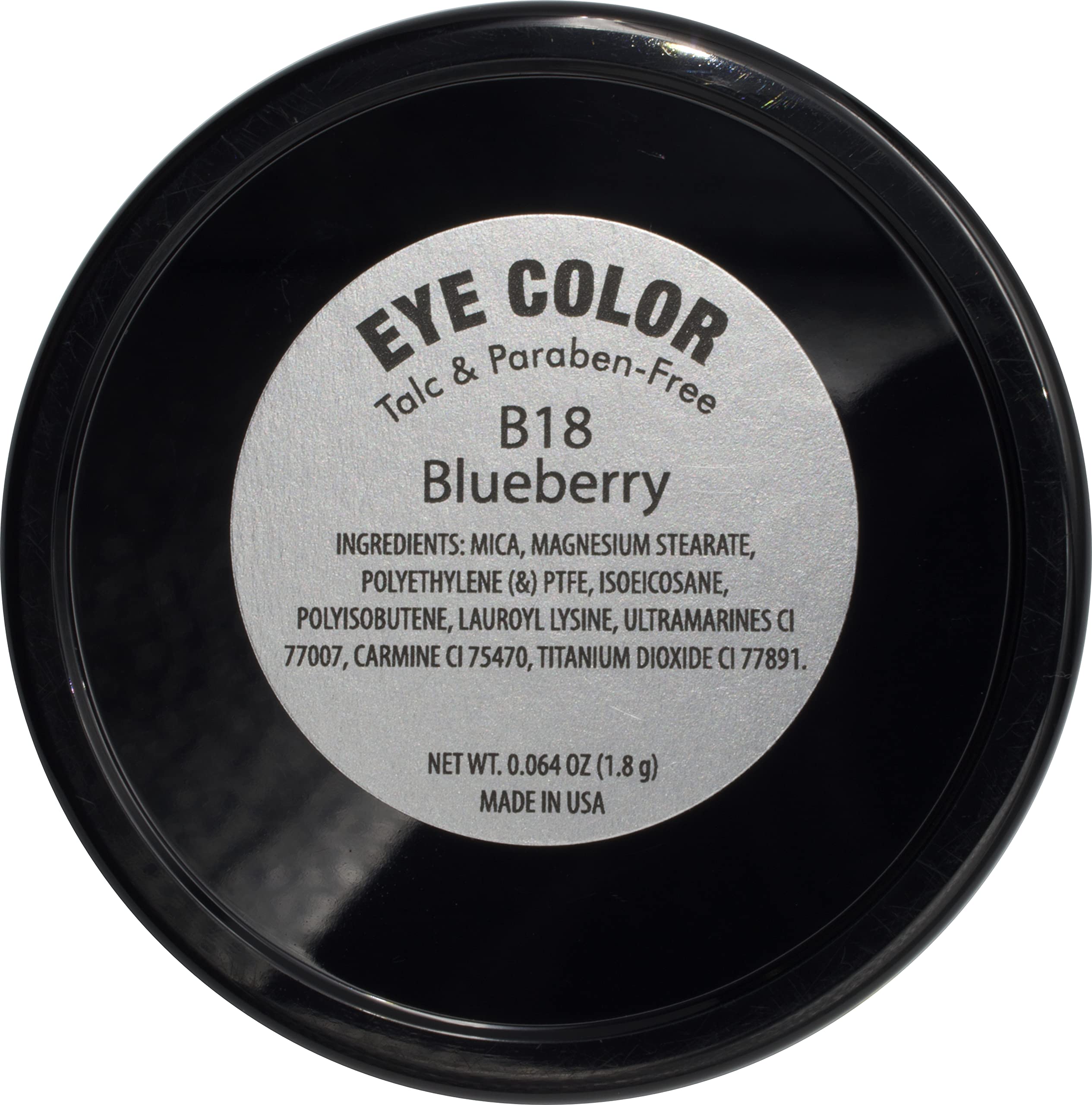 Foto 3 pulgar | Sombra De Ojos Pure Ziva Blueberry Shimmering Violet Purple Blue - Venta Internacional.