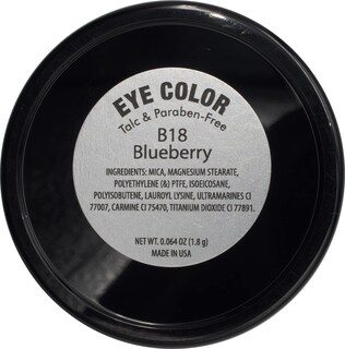 Foto 2 | Sombra De Ojos Pure Ziva Blueberry Shimmering Violet Purple Blue - Venta Internacional.