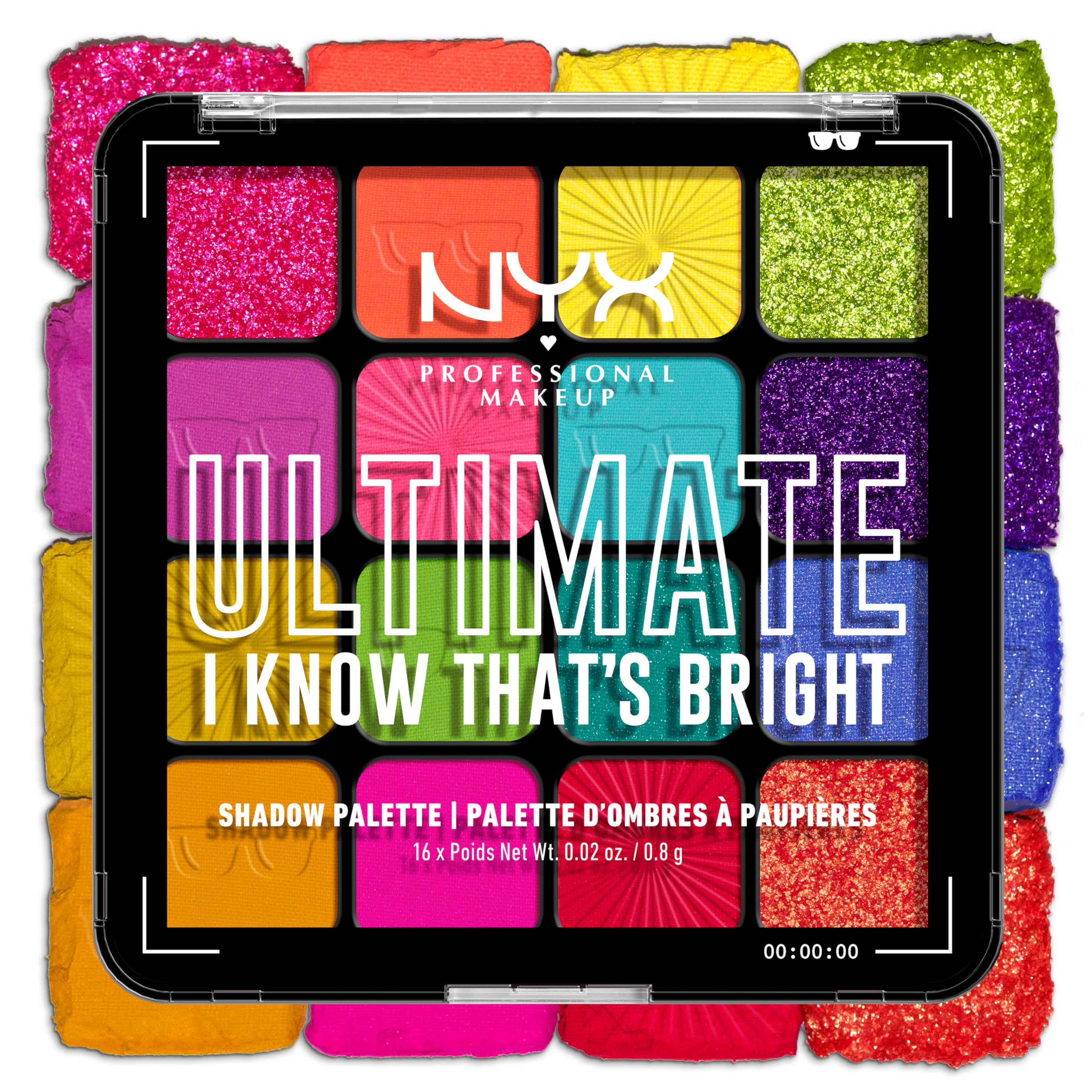 Foto 2 pulgar | Paleta De Sombras De Ojos Nyx Professional Makeup Ultimate Shadow - Venta Internacional.
