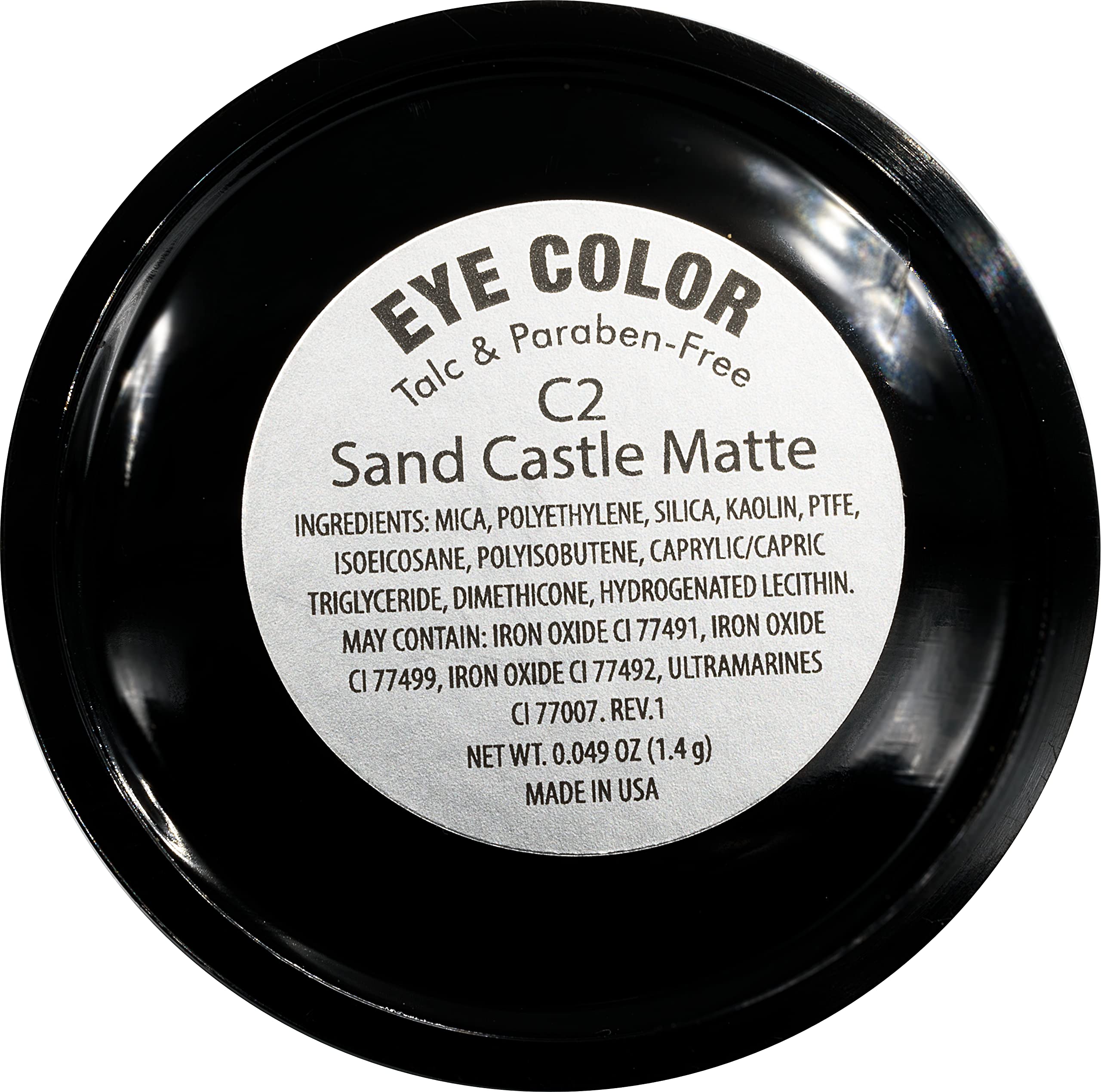Foto 3 pulgar | Sombra De Ojos Pure Ziva Sand Castle Matte Beige Marrón Taupe - Venta Internacional.