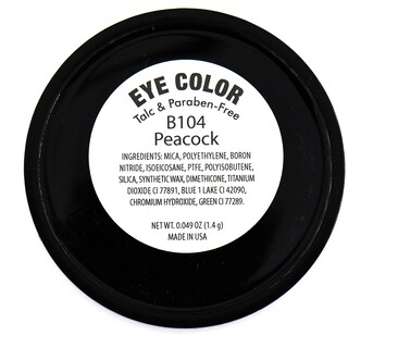 Foto 3 | Sombra De Ojos Pure Ziva Peacock Neon Jewel Tone Azul Turquesa Verde - Venta Internacional.