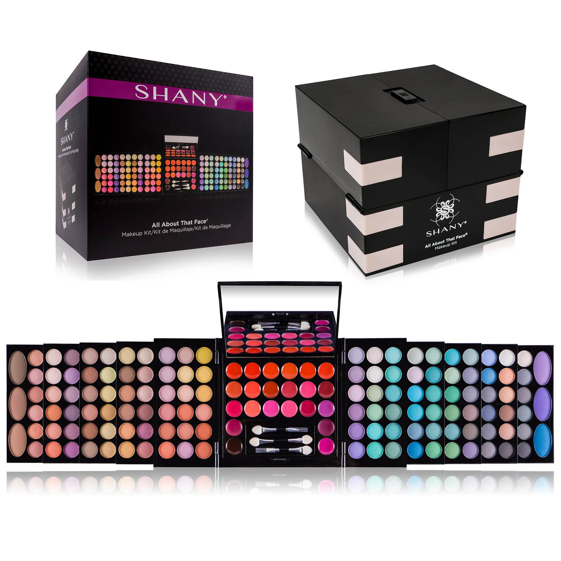 Foto 2 pulgar | Kit De Maquillaje Shany All About That Face Con 126 Sombras De Ojos - Venta Internacional.