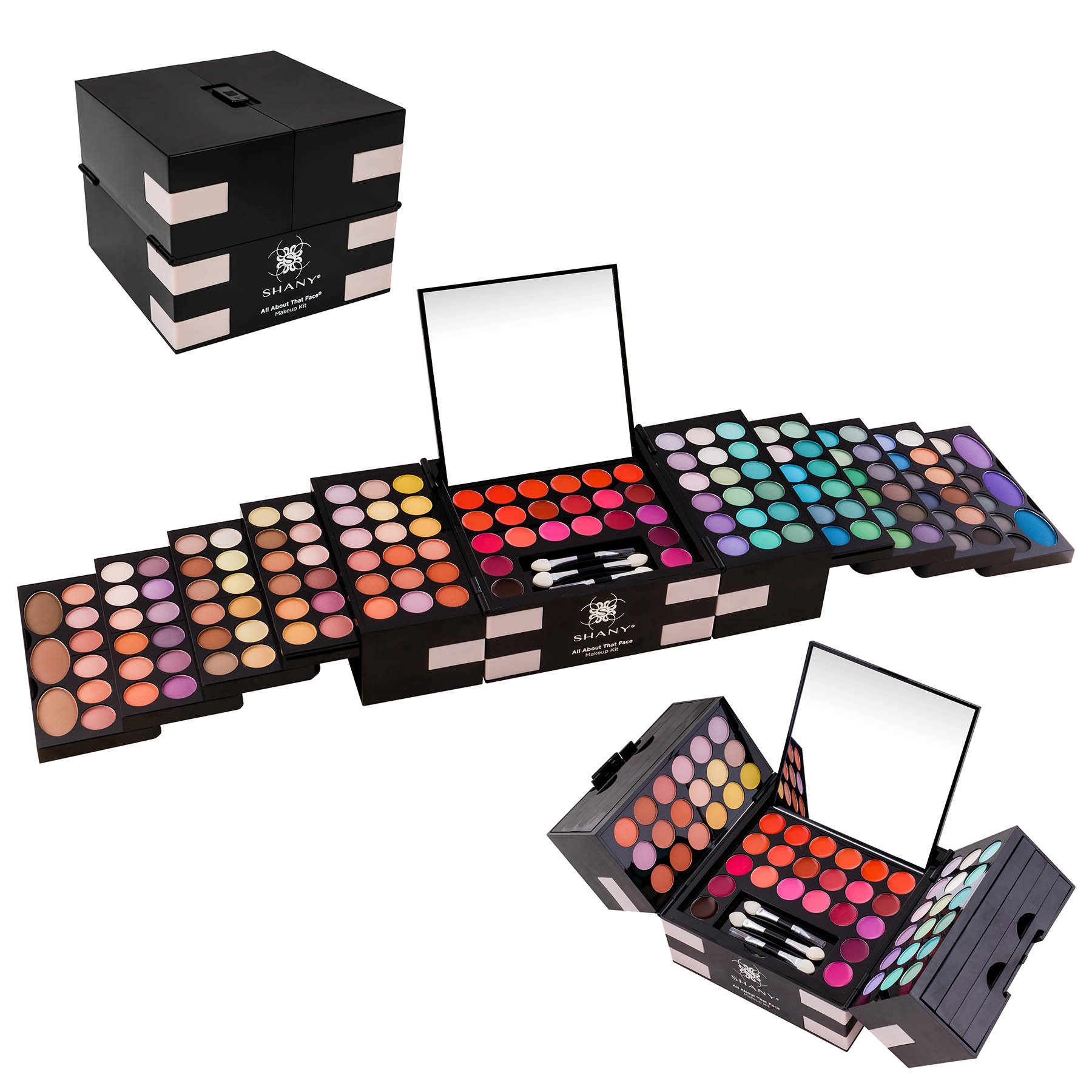 Foto 3 pulgar | Kit De Maquillaje Shany All About That Face Con 126 Sombras De Ojos - Venta Internacional.