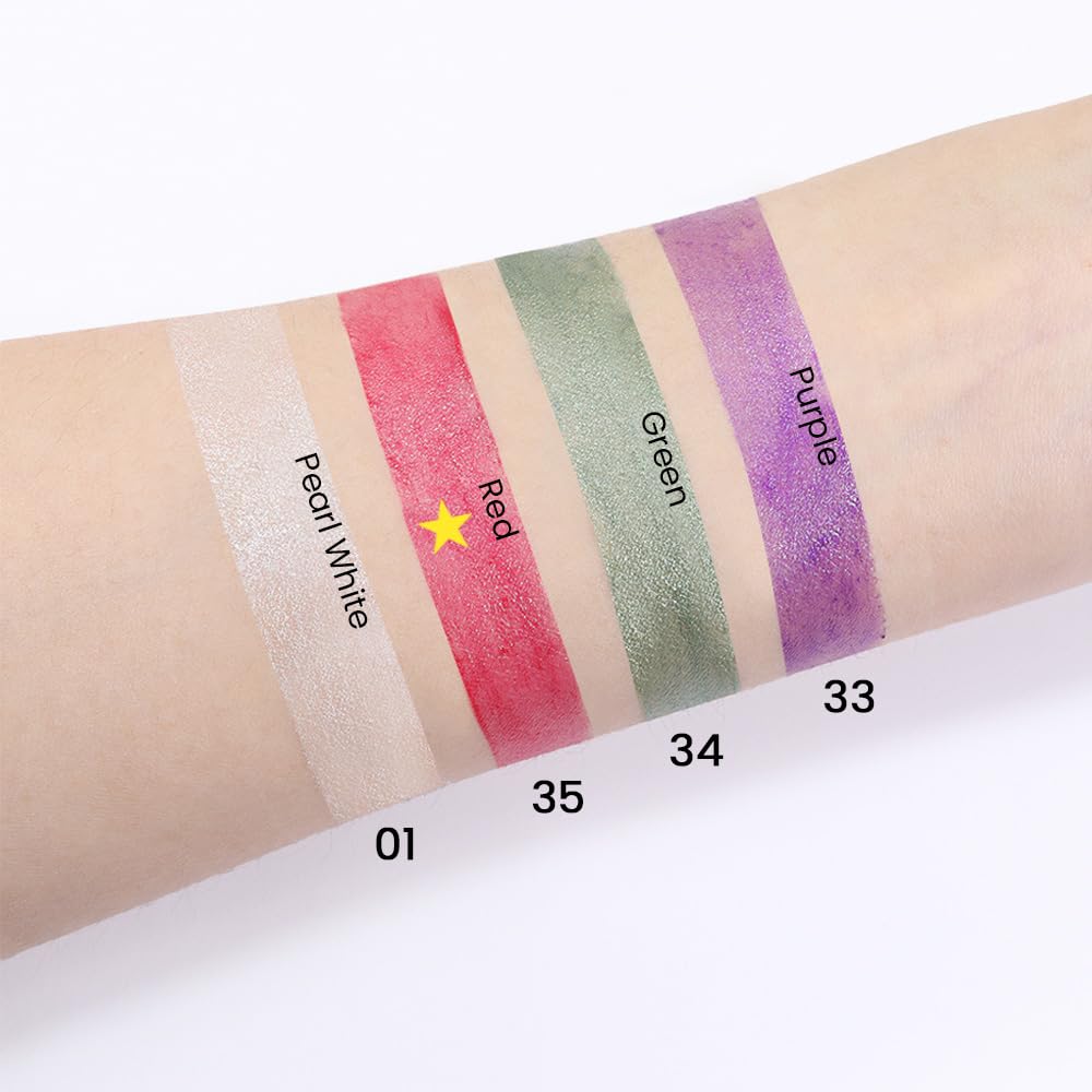 Foto 6 pulgar | Set De Sombras De Ojos En Crema Kaely Waterproof 35+35 Para Ojos - Venta Internacional.
