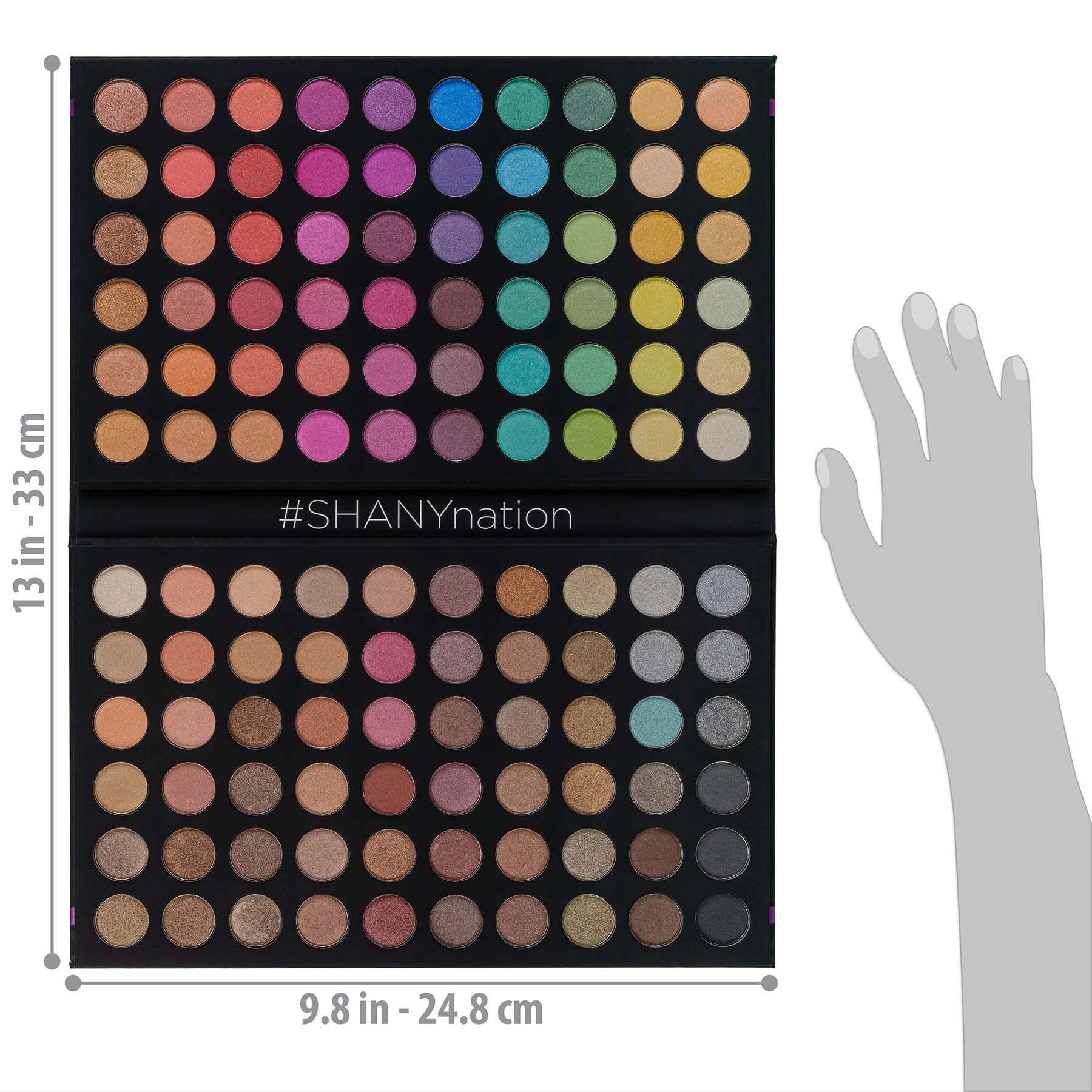 Foto 5 pulgar | Paleta De Maquillaje Shany Ultimate Fusion 120 Color - Venta Internacional.