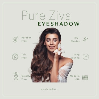 Foto 6 | Paleta De Sombras De Ojos Pure Ziva Blanco Roto, Lavanda Mate Y Morado - Venta Internacional.