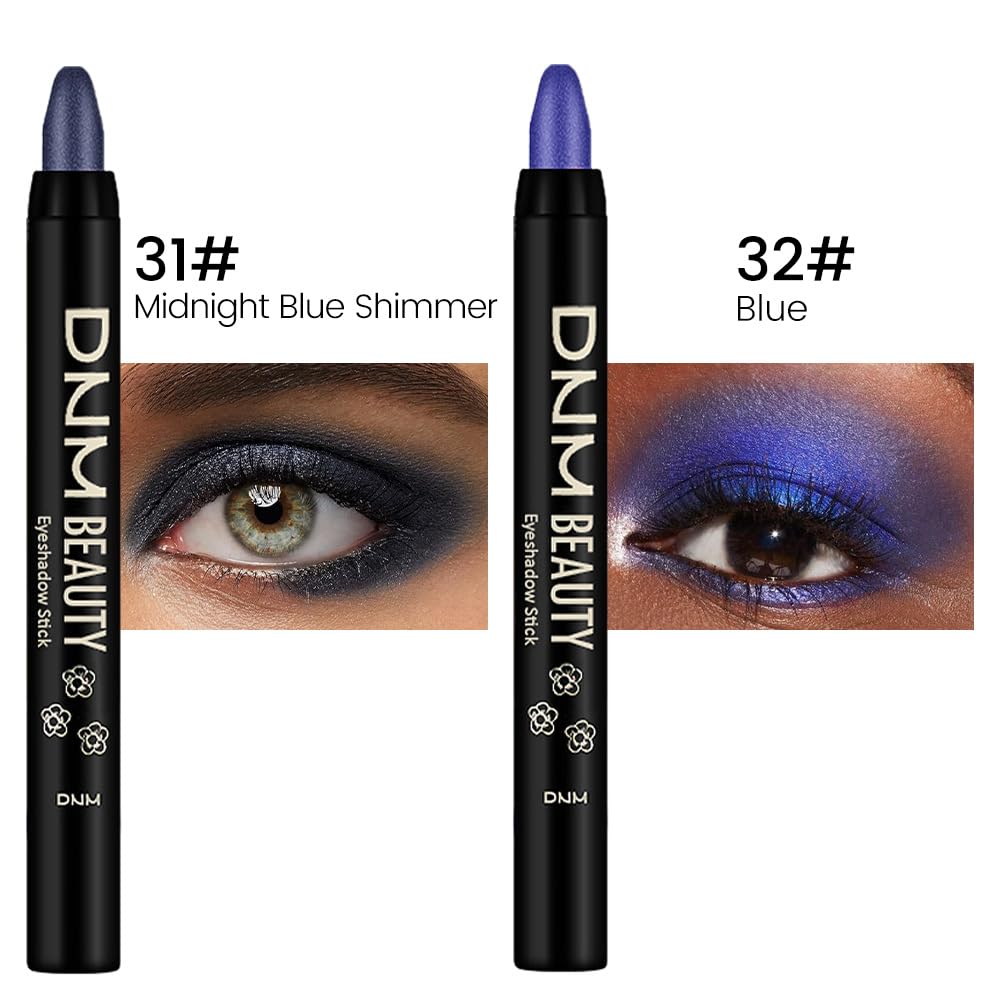 Foto 3 pulgar | Set De Sombras De Ojos En Crema Kaely Midnight Blue Shimmer 31+32 - Venta Internacional.