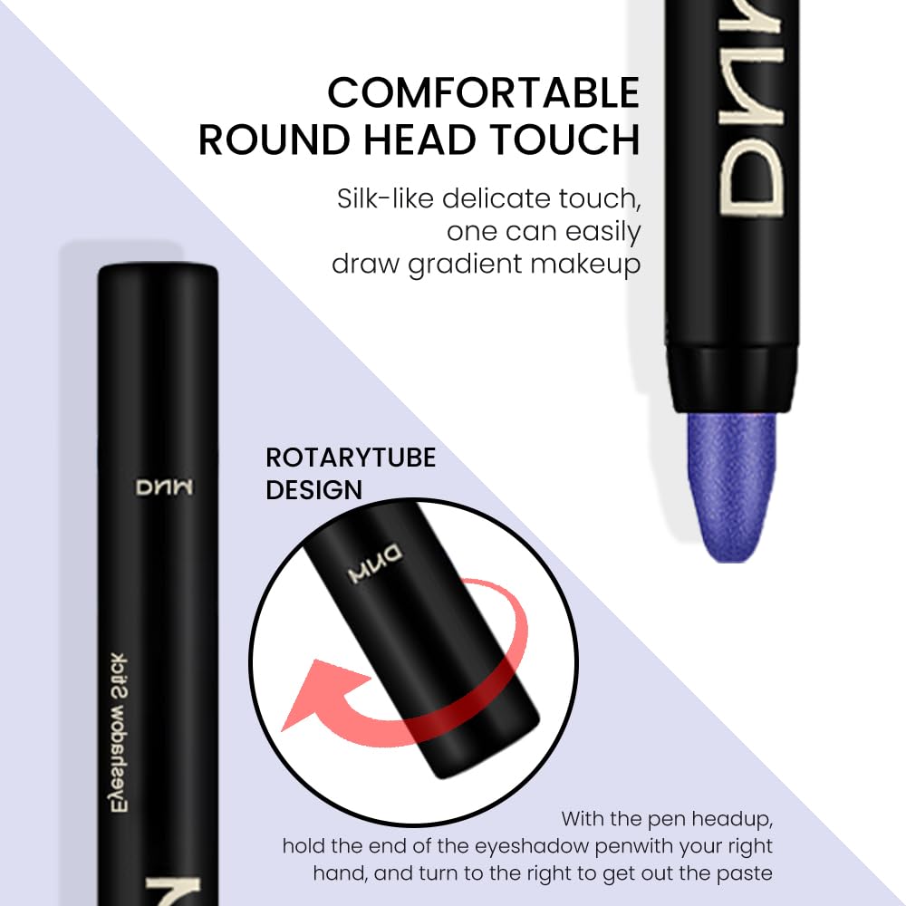Foto 4 pulgar | Set De Sombras De Ojos En Crema Kaely Midnight Blue Shimmer 31+32 - Venta Internacional.