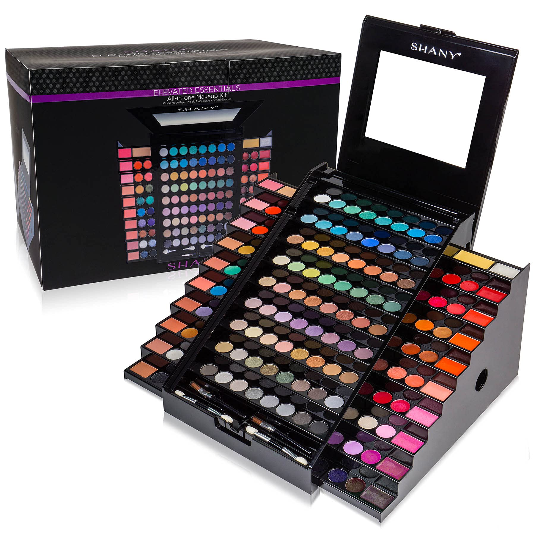 Foto 2 pulgar | Set De Maquillaje Shany Elevated Essentials Con 72 Sombras De Ojos Y Más - Venta Internacional.