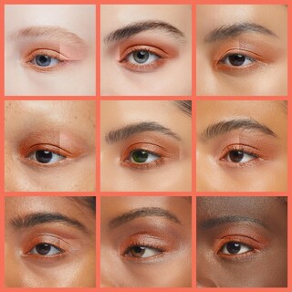Foto 4 | Sombra De Ojos Pure Ziva Dusty Coral Peach Pink Orange Shimmer - Venta Internacional.