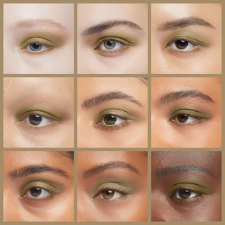 Foto 4 | Sombra De Ojos Pure Ziva Golden Olive Army Green Sage Shimmering - Venta Internacional.