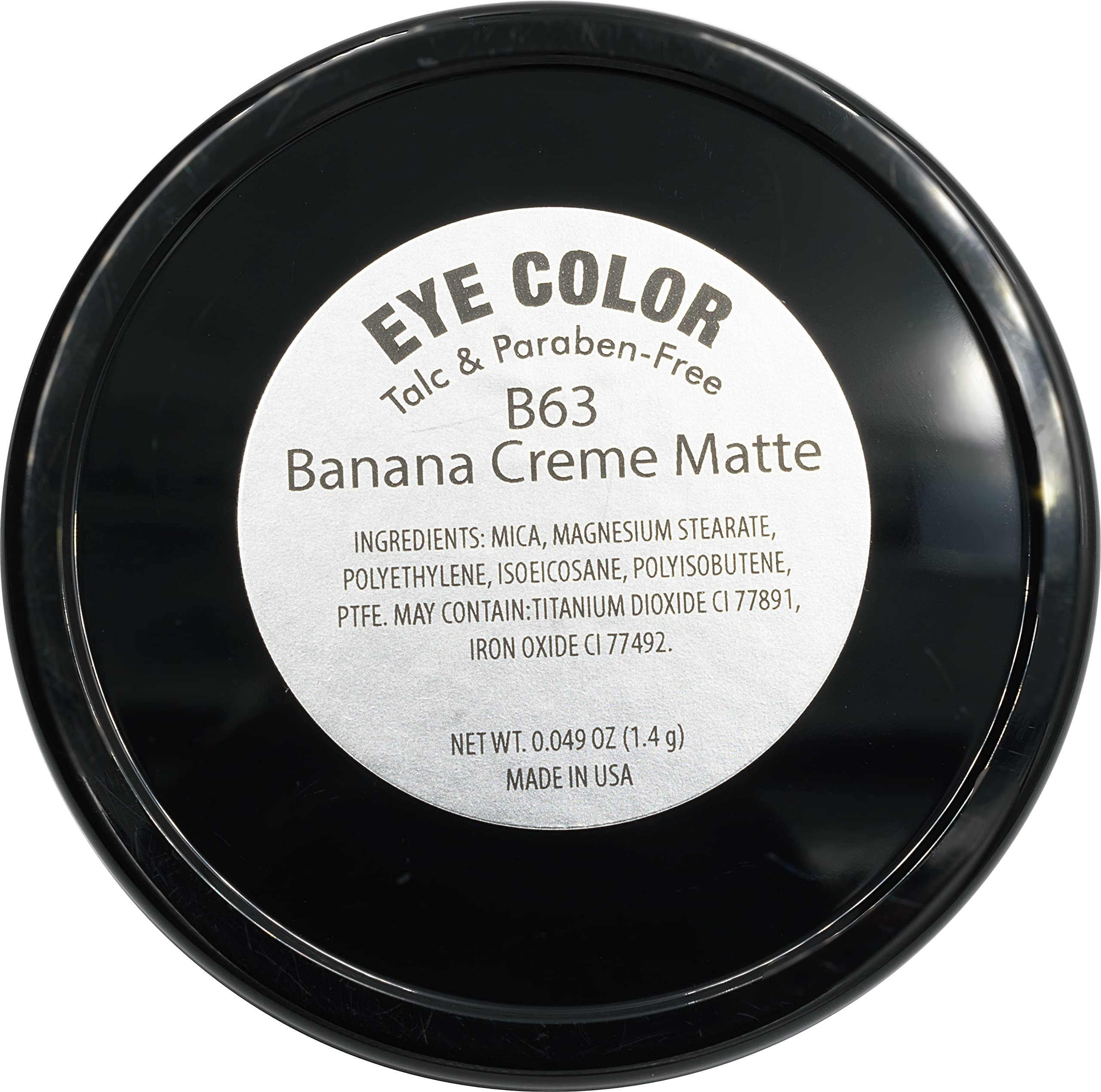 Foto 2 | Sombra De Ojos Pure Ziva Banana Creme Matte Yellow Gold Vegan - Venta Internacional.