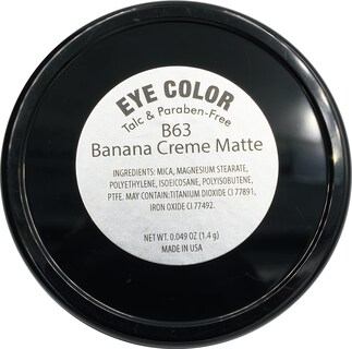 Foto 2 | Sombra De Ojos Pure Ziva Banana Creme Matte Yellow Gold Vegan - Venta Internacional.