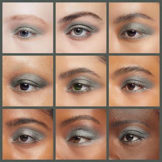 Foto 3 | Sombra De Ojos Pure Ziva Counterfeit Shimmering Deep Forest Green - Venta Internacional.