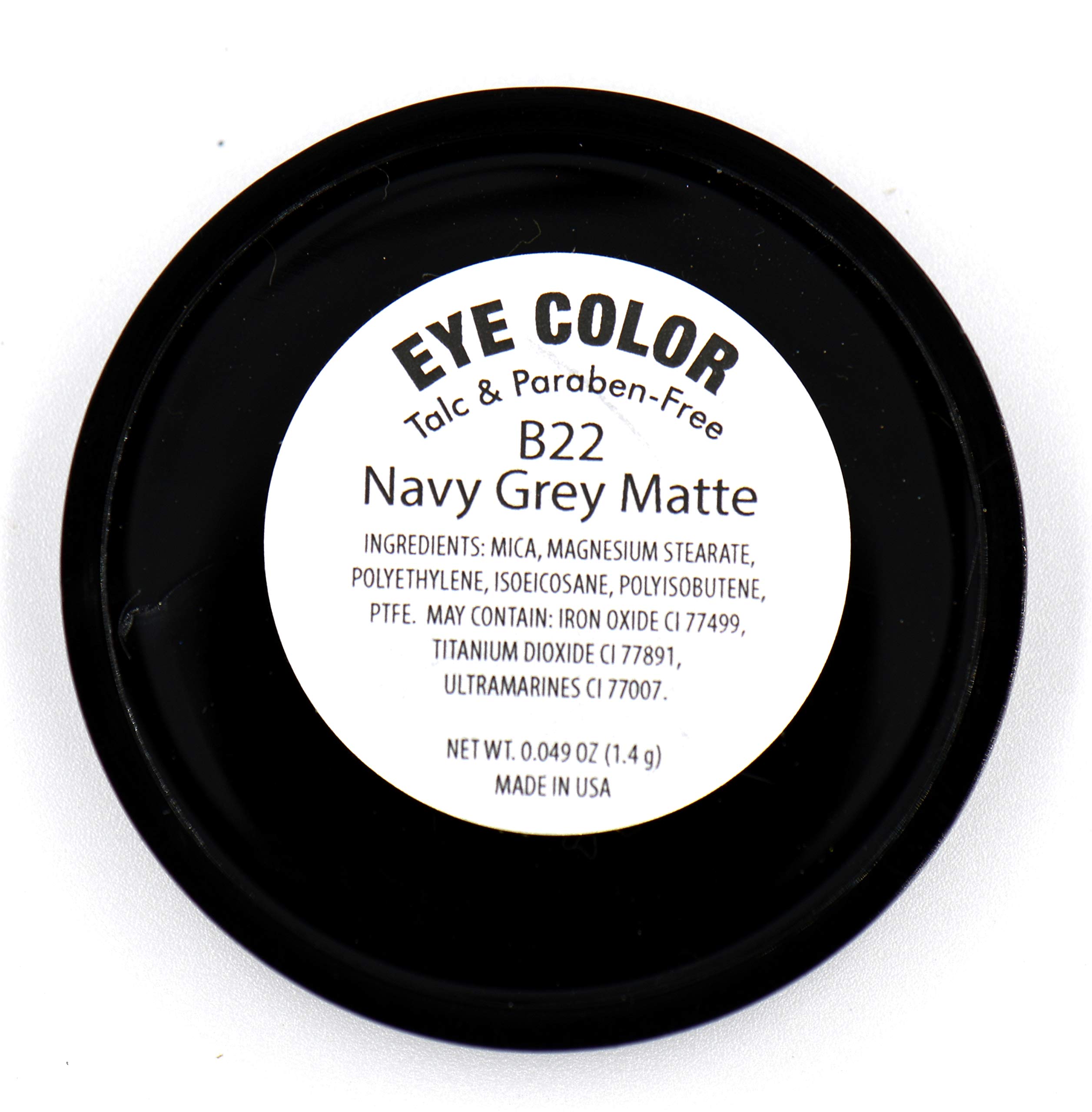 Foto 2 | Sombra De Ojos Pure Ziva, Azul Marino, Gris, Gris, Plata Mate, Opaca - Venta Internacional.