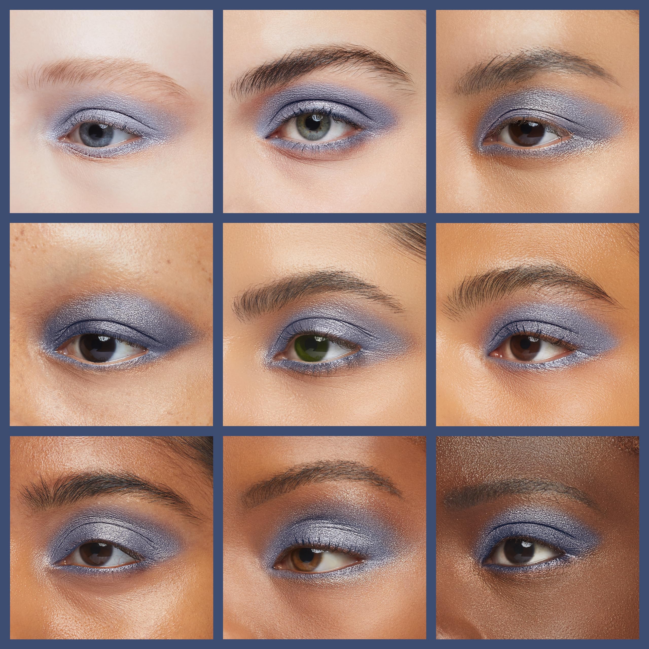 Foto 4 pulgar | Sombra De Ojos Pure Ziva Steel Blue Ice Denim Shimmering - Venta Internacional.