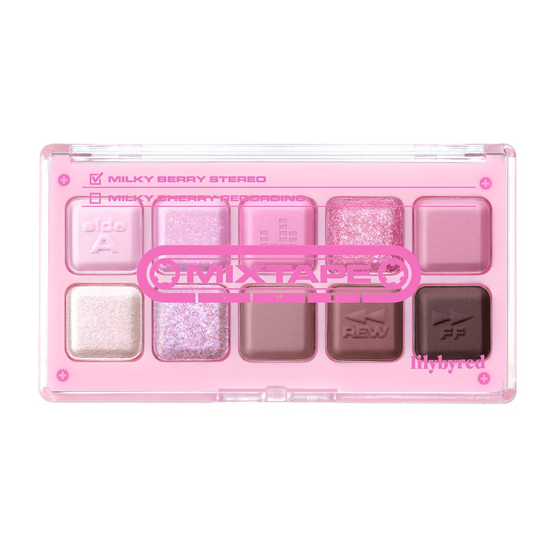Paleta De Sombras De Ojos Lilybyred Mood Keyboard Mixtape Edition - Venta Internacional.