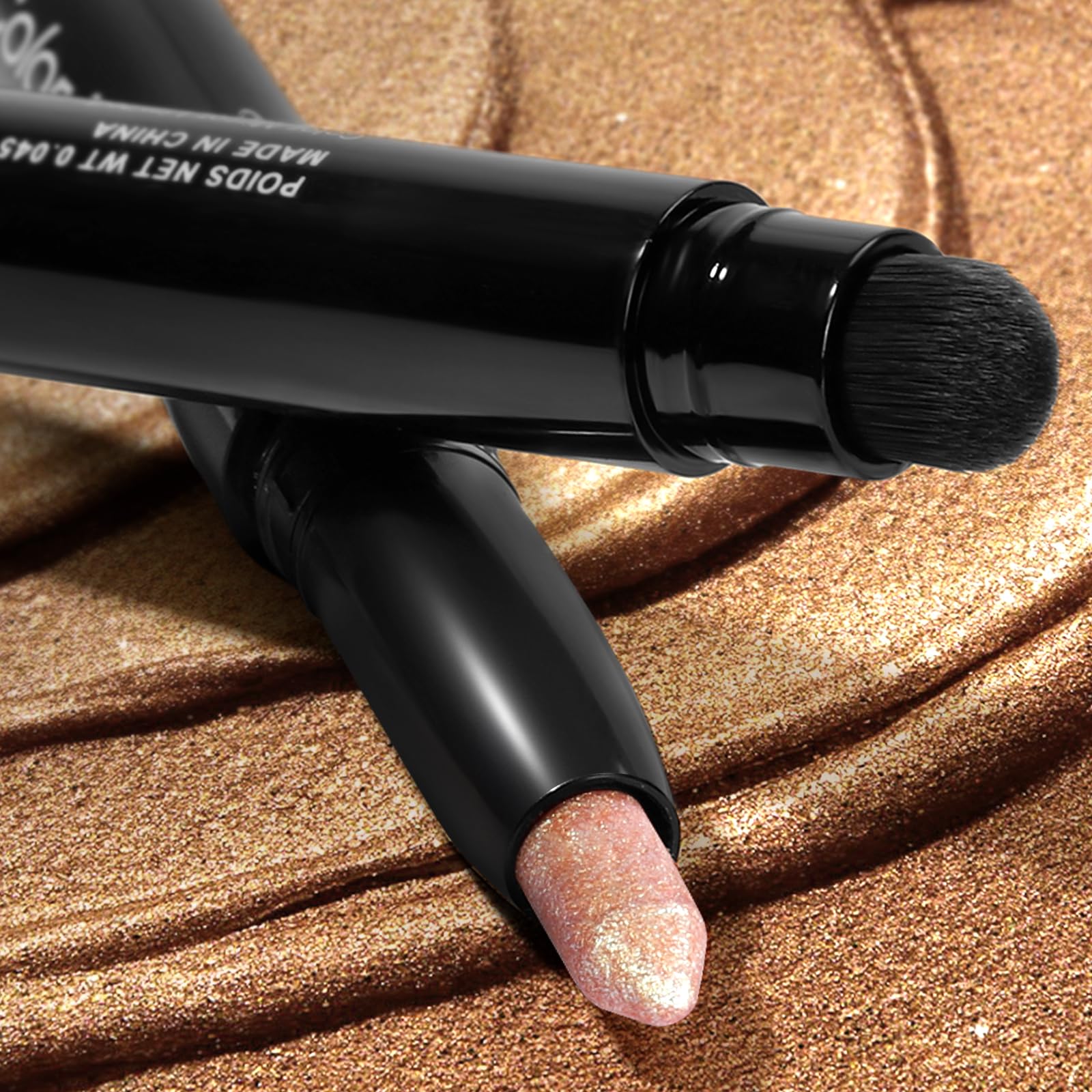 Foto 7 pulgar | Espejo De Sombra De Ojos En Barra De Colores B0czl86fvd Waterproof 53 Gold - Venta Internacional.