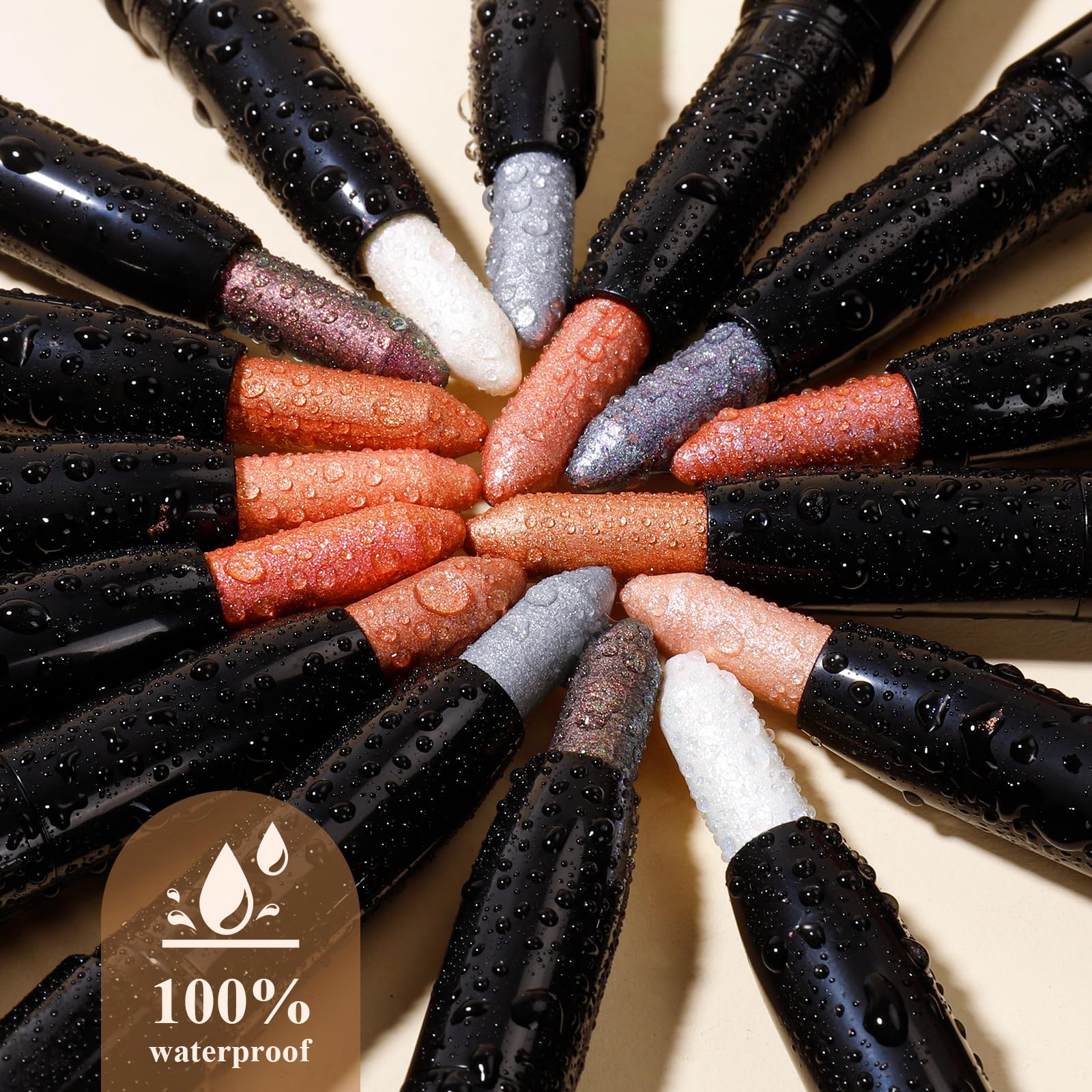 Foto 4 pulgar | Sombra De Ojos En Barra, Color Espejo, Impermeable, Color Avellana Mate - Venta Internacional.