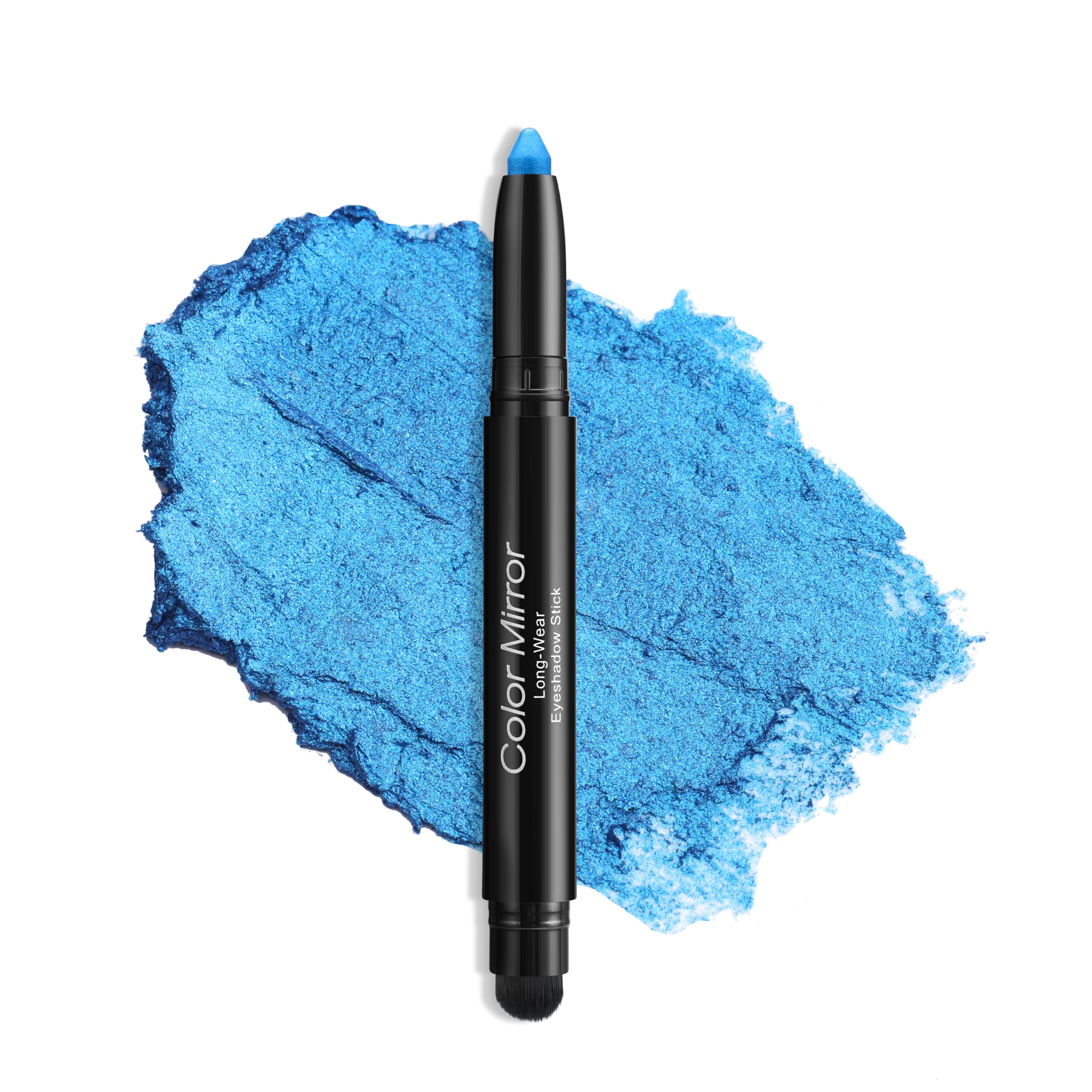 Sombra De Ojos En Barra, Color Espejo, Impermeable, Hipoalergénica, 62 Zafiros Brillantes - Venta Internacional.