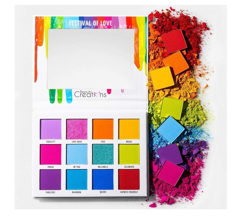 Paleta De Sombras De Ojos Beauty Creations Festival Of Love