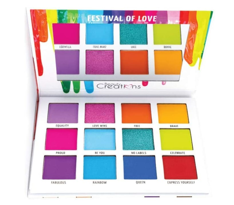 Foto 4 pulgar | Paleta De Sombras De Ojos Beauty Creations Festival Of Love