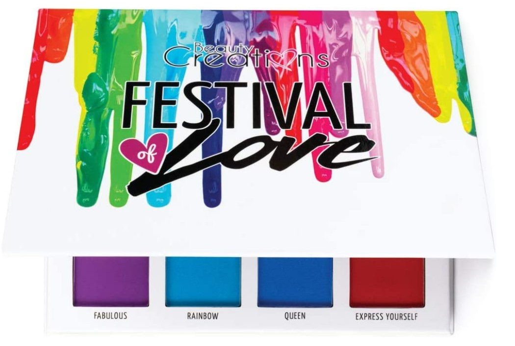 Foto 5 pulgar | Paleta De Sombras De Ojos Beauty Creations Festival Of Love