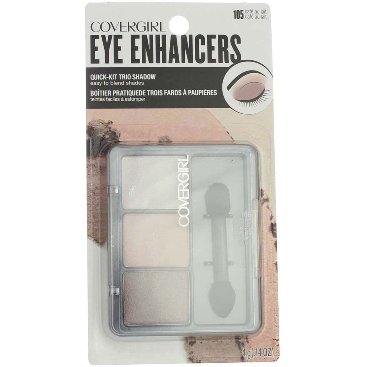 Foto 2 pulgar | Sombra De Ojos Covergirl Eye Enhancers Quick-kit-trio 105 Cafe - Venta Internacional.