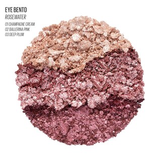 Foto 2 | Sombra De Ojos Trio Kaja Beauty Bento Bouncy Plum Rosy, Talla De Viaje - Venta Internacional.