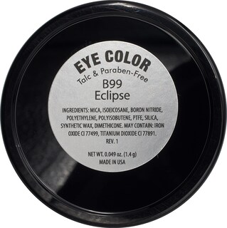 Foto 2 | Sombra De Ojos Pure Ziva Eclipse Shimmering Glitter Black Onyx - Venta Internacional.