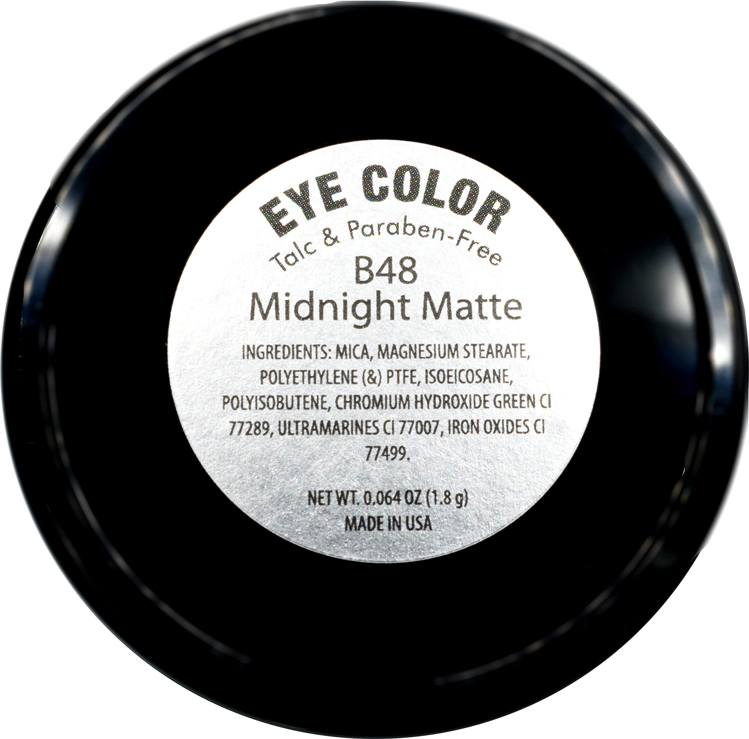 Foto 3 pulgar | Sombra De Ojos Pure Ziva Midnight Matte Deep Navy Blue Vegan - Venta Internacional.