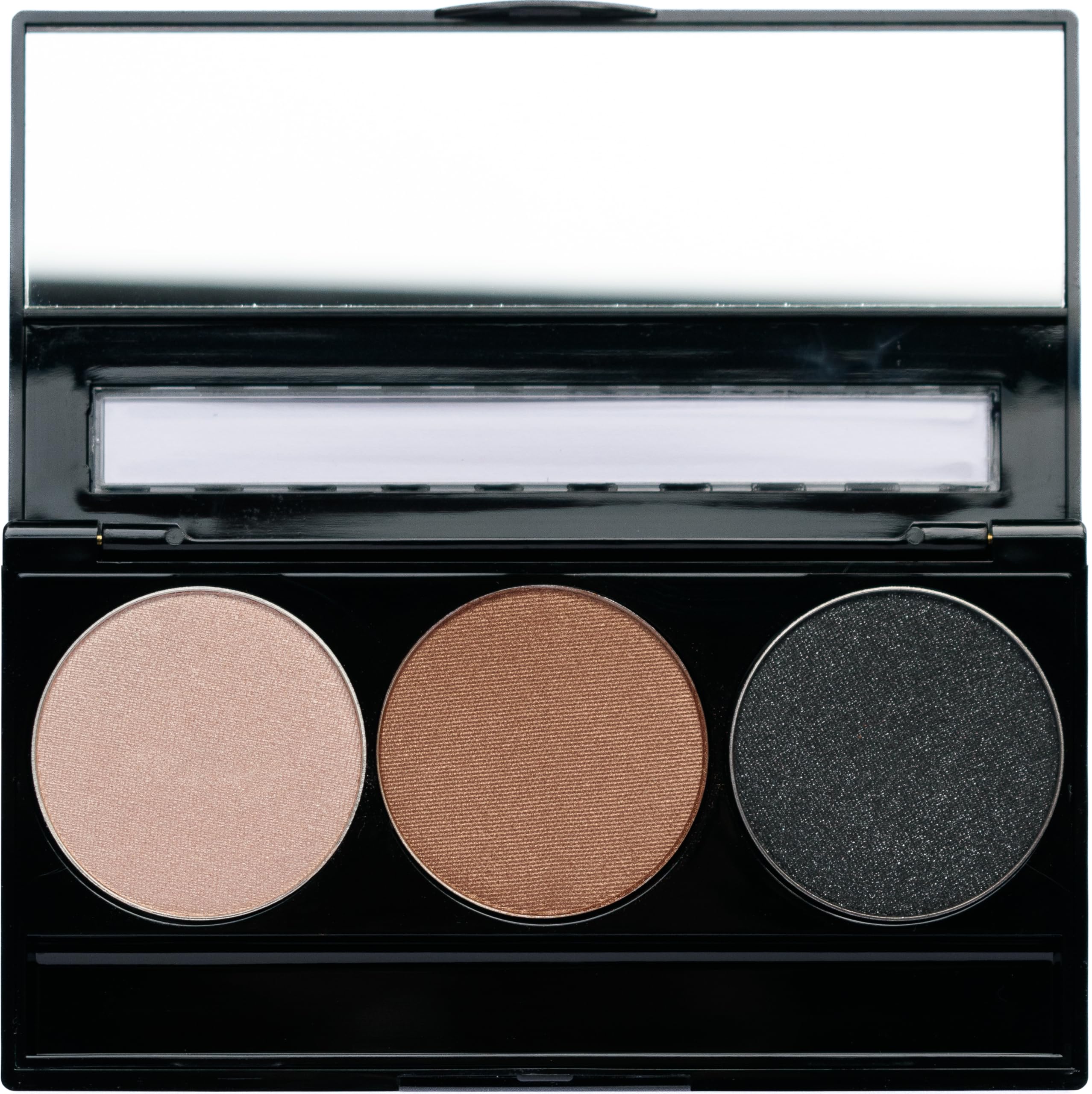 Paleta De Sombras De Ojos Pure Ziva Metallic Shimmer Vegan Trio - Venta Internacional.