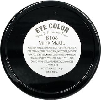 Foto 2 | Sombra De Ojos Pure Ziva Mink Matte Beige Taupe En Polvo Prensado - Venta Internacional.