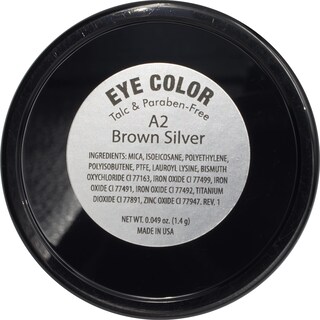 Foto 2 | Sombra De Ojos Pure Ziva Brown Silver Shimmering Metallic Vegan - Venta Internacional.