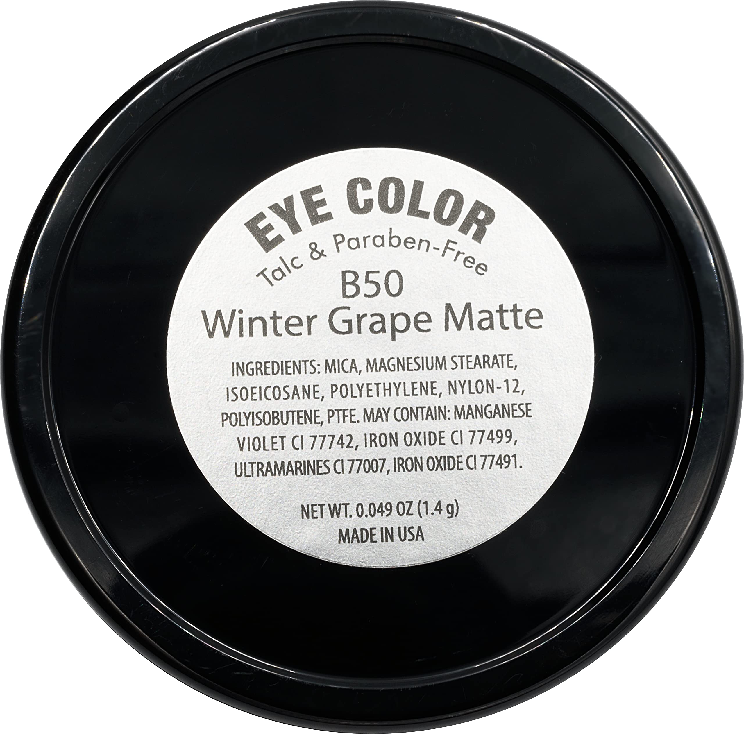 Foto 3 pulgar | Sombra De Ojos Pure Ziva Winter Grape Matte Dark Purple Malva - Venta Internacional.