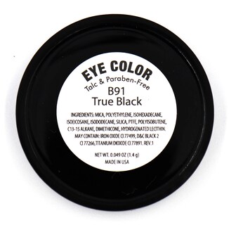 Foto 3 | Sombra De Ojos Pure Ziva True Black Night Smokey Jet Black - Venta Internacional.