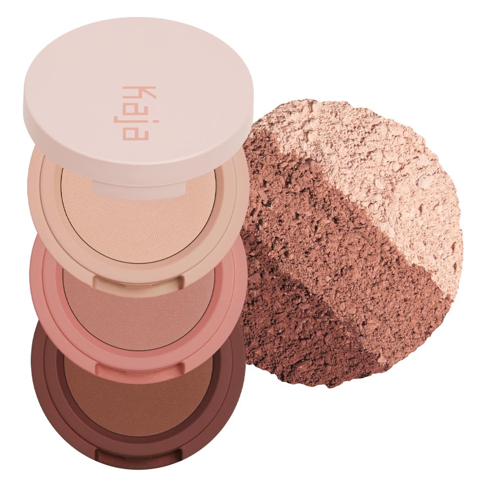 Sombra De Ojos Trio Kaja Beauty Bento Burnt Sandy Brown Travel - Venta Internacional.
