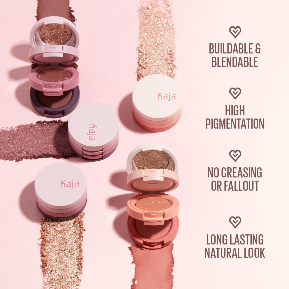 Foto 4 pulgar | Sombra De Ojos Trio Kaja Beauty Bento Warm Honey, Talla De Viaje - Venta Internacional.