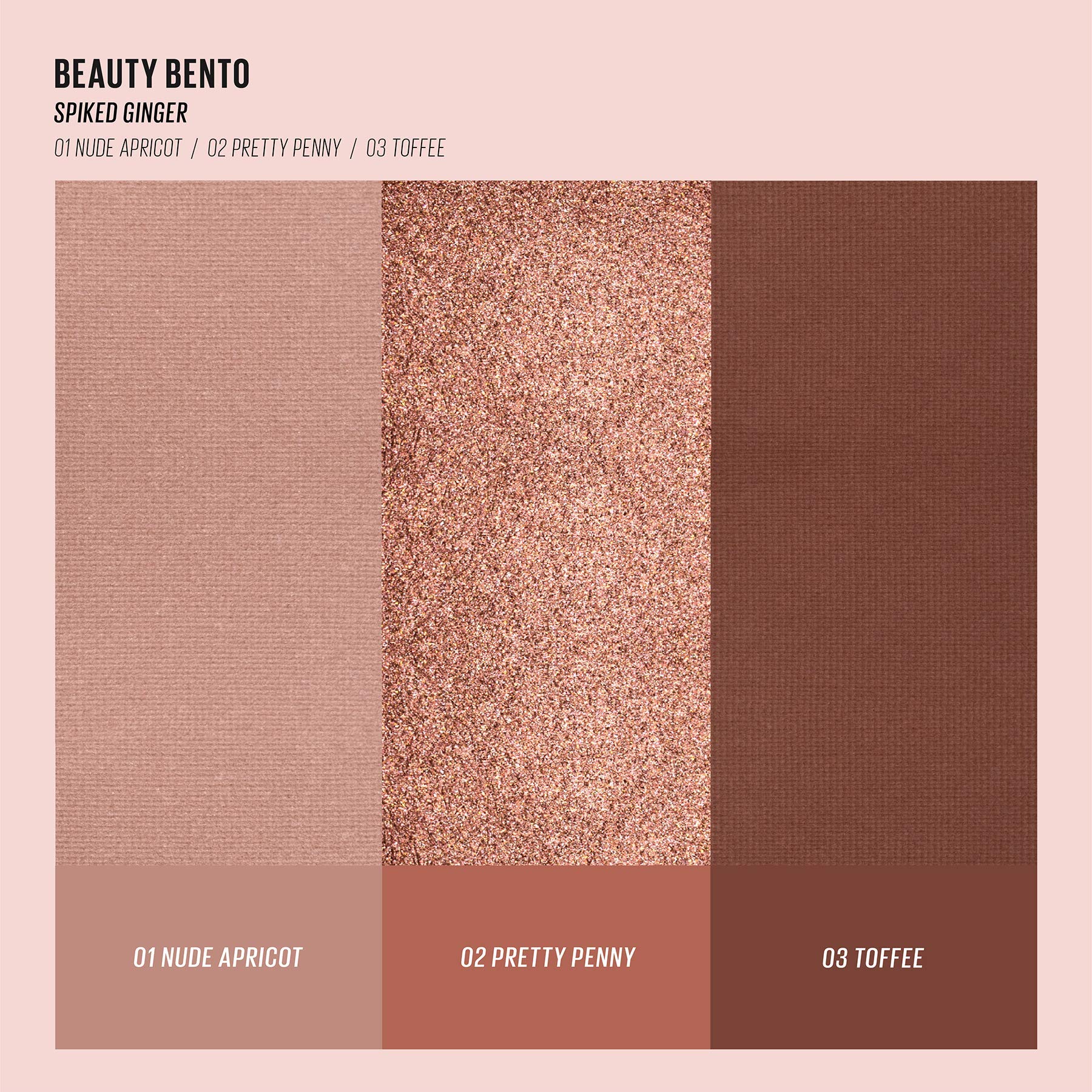Foto 5 pulgar | Sombra De Ojos Trio Kaja Beauty Bento Warm Honey, Talla De Viaje - Venta Internacional.