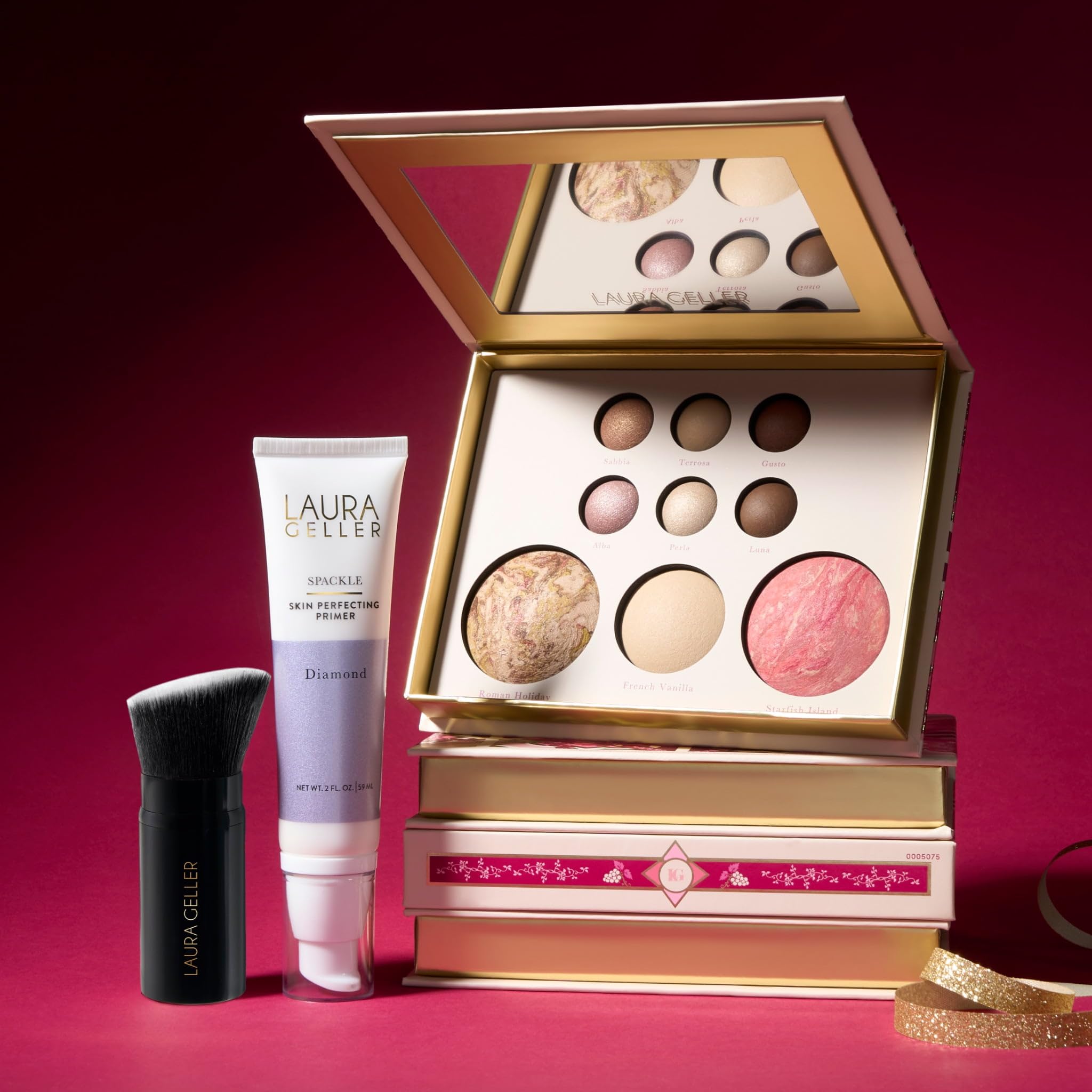 Foto 2 | Paleta De Maquillaje Laura Geller New York Tuscan Dreams Con Prebase - Venta Internacional.