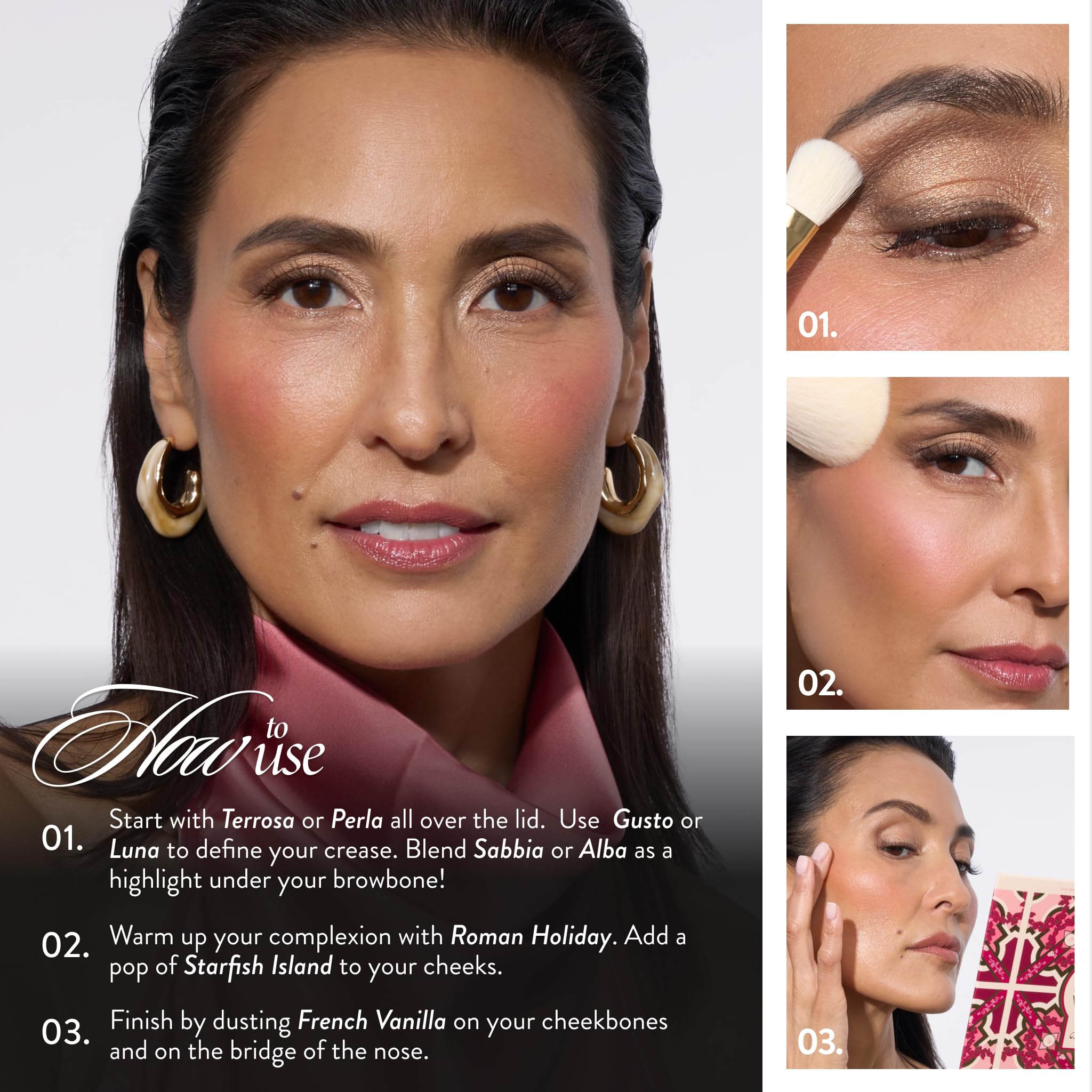 Foto 4 | Paleta De Maquillaje Laura Geller New York Tuscan Dreams Con Prebase - Venta Internacional.