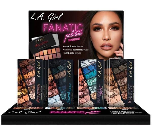 Foto 6 pulgar | Paleta De Sombras De Ojos L.a. Girl Fanatic Get Feverish Ges415 12 Colores - Venta Internacional.