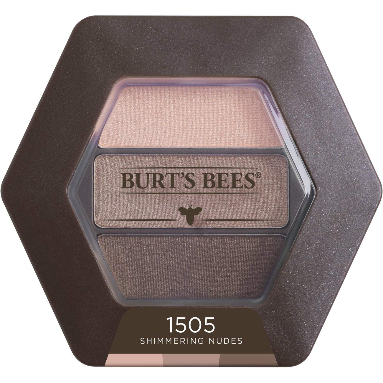 Foto 3 pulgar | Paleta De Sombras De Ojos Burt's Bees Shimmering Nudes 3 Shades - Venta Internacional.