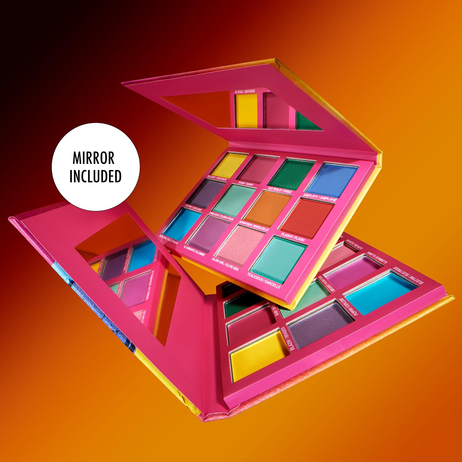 Foto 4 | Paleta De Sombras De Ojos Black Radiance Brilliant Tribal Bright - Venta Internacional.
