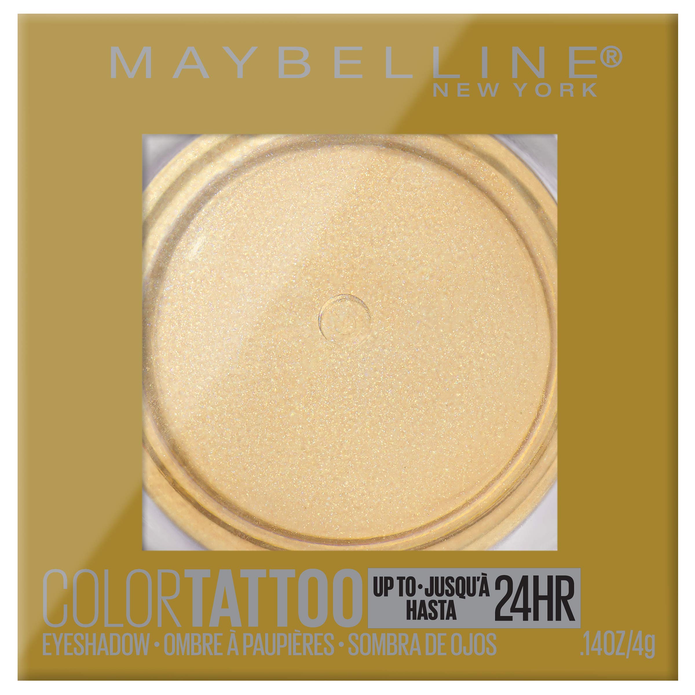 Foto 2 pulgar | Sombra De Ojos Maybelline New York Color Tattoo Golden Girl  4 Ml - Venta Internacional.