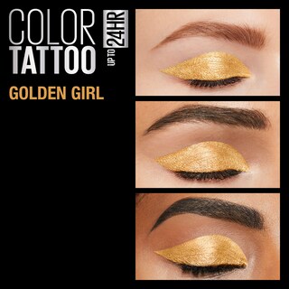 Foto 3 | Sombra De Ojos Maybelline New York Color Tattoo Golden Girl 4 Ml - Venta Internacional.