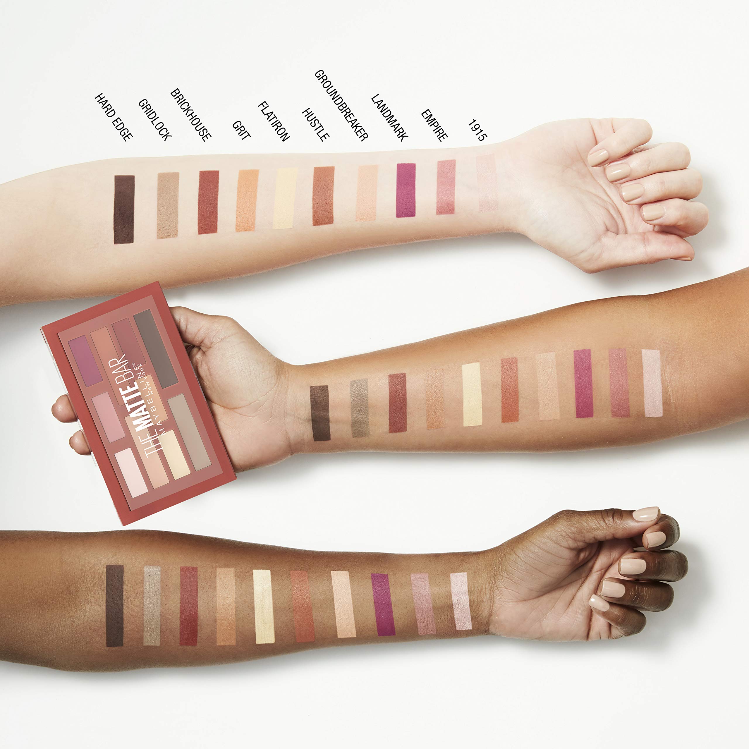 Foto 5 pulgar | Paleta De Sombras De Ojos Maybelline New York The Matte Bar 300 - Venta Internacional.