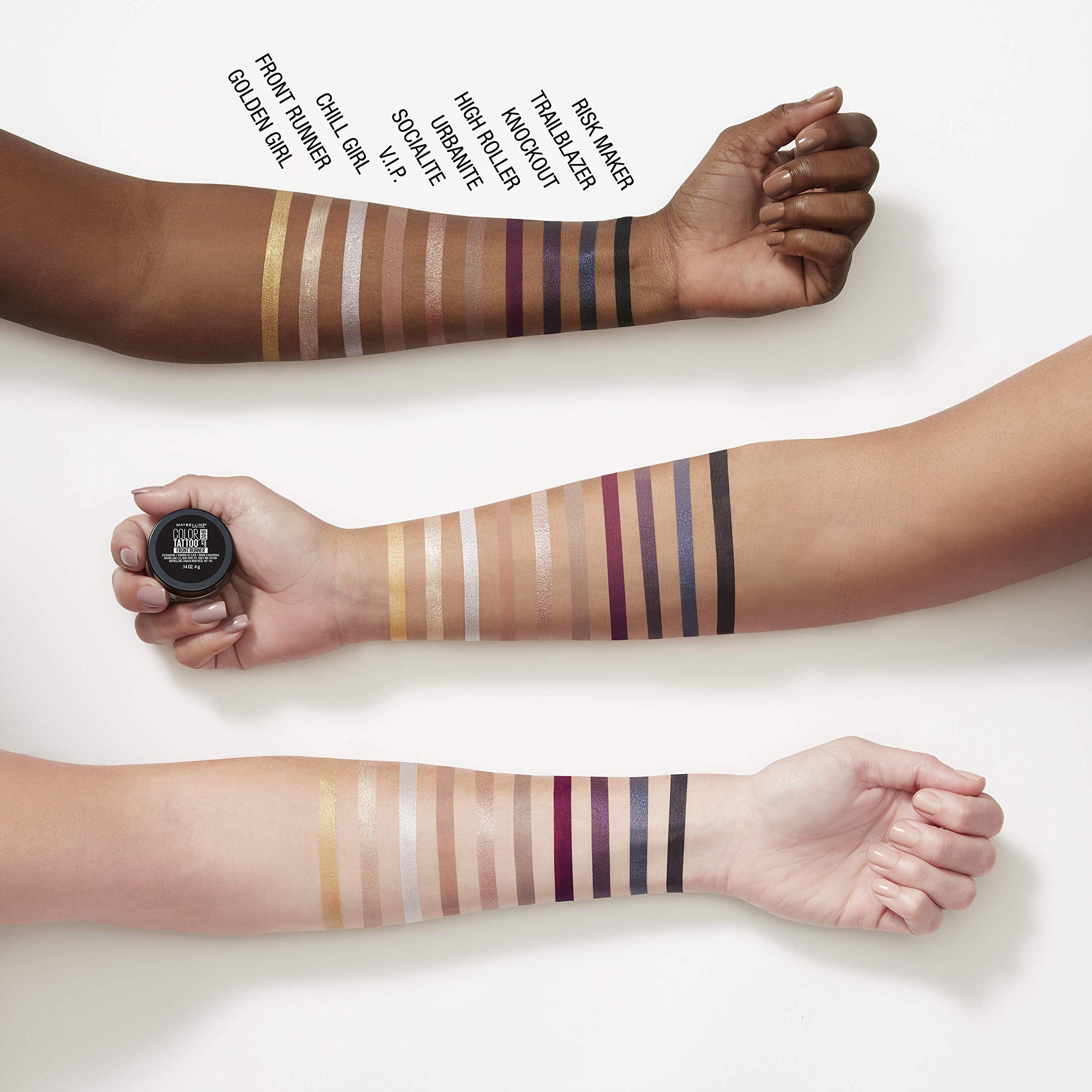 Foto 7 pulgar | Sombra De Ojos En Crema Maybelline New York Color Tattoo V.i.p  4 Ml - Venta Internacional.